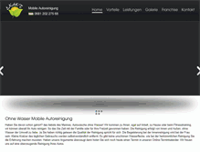 Tablet Screenshot of exaktautoreinigung.at